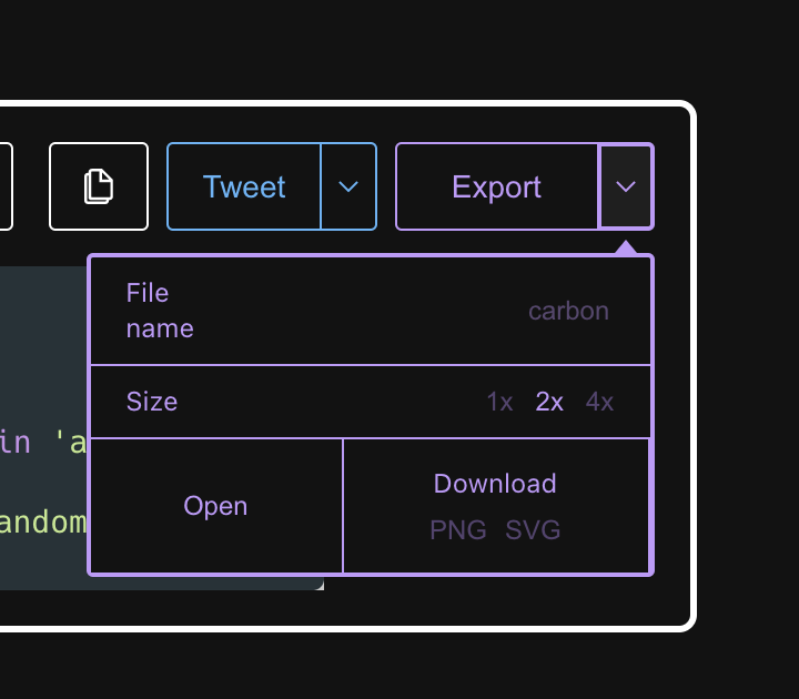 这么好看的代码分享图是怎么做出来的? 这么好看的代码分享图是怎么做出来的?