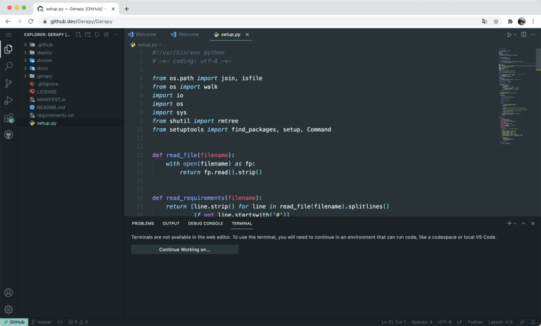 GitHub 官方出的 Online VSCode 编辑器太香了! GitHub 官方出的 Online VSCode 编辑器太香了!