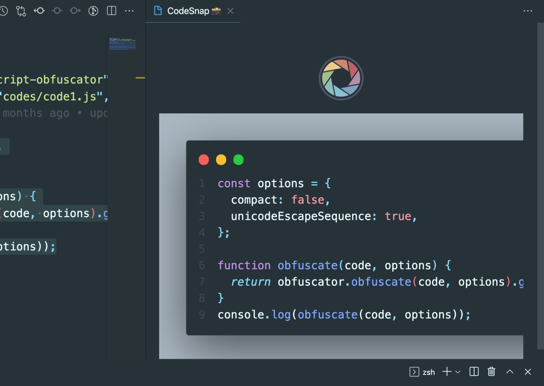 这么好看的代码分享图是怎么做出来的? 这么好看的代码分享图是怎么做出来的?