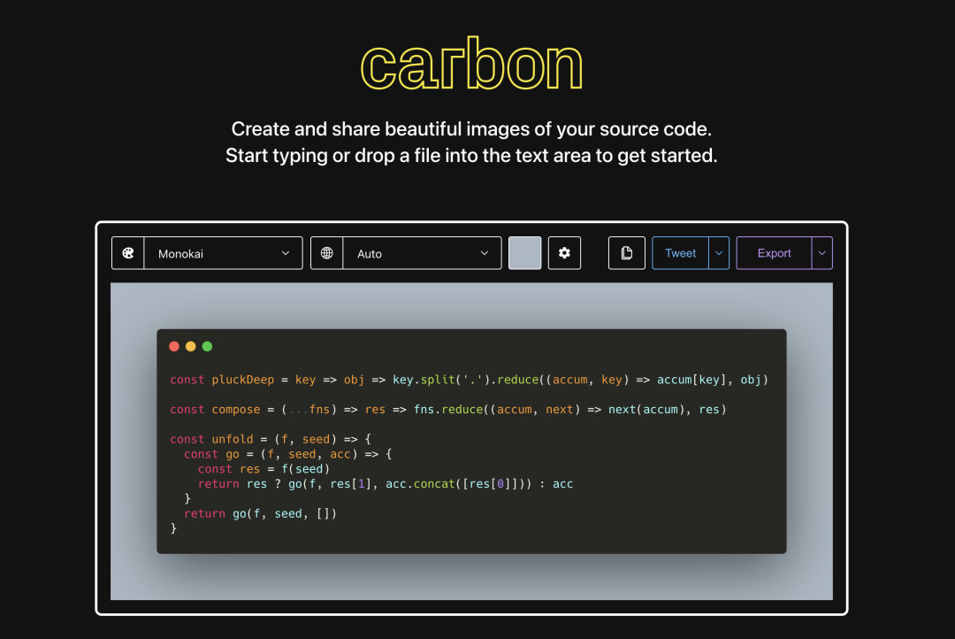 这么好看的代码分享图是怎么做出来的? 这么好看的代码分享图是怎么做出来的?