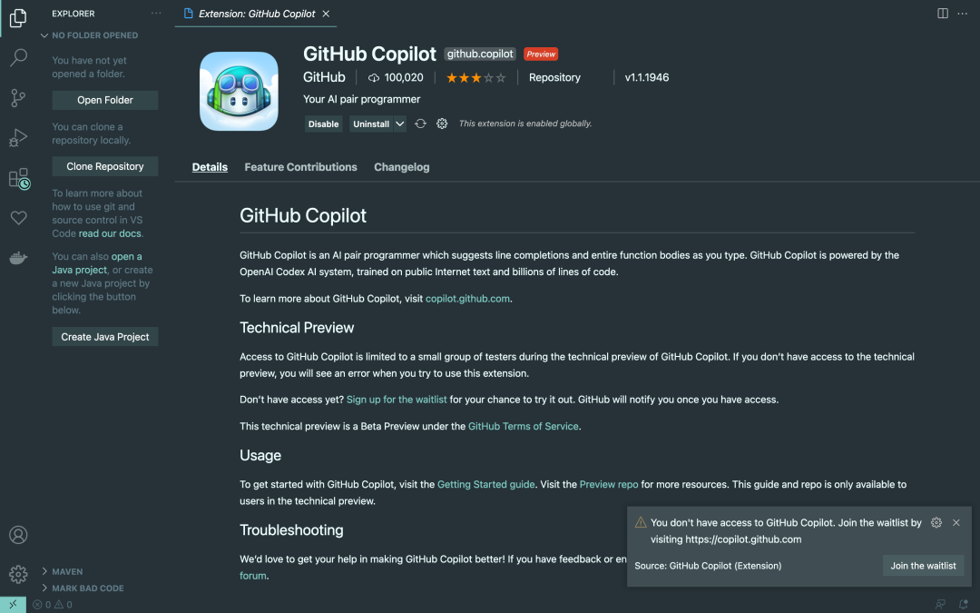 GitHub 新出的功能!可以帮我们自动写代码 GitHub 新出的功能!可以帮我们自动写代码