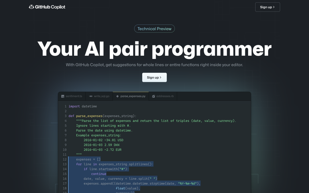 GitHub 新出的功能!可以帮我们自动写代码 GitHub 新出的功能!可以帮我们自动写代码