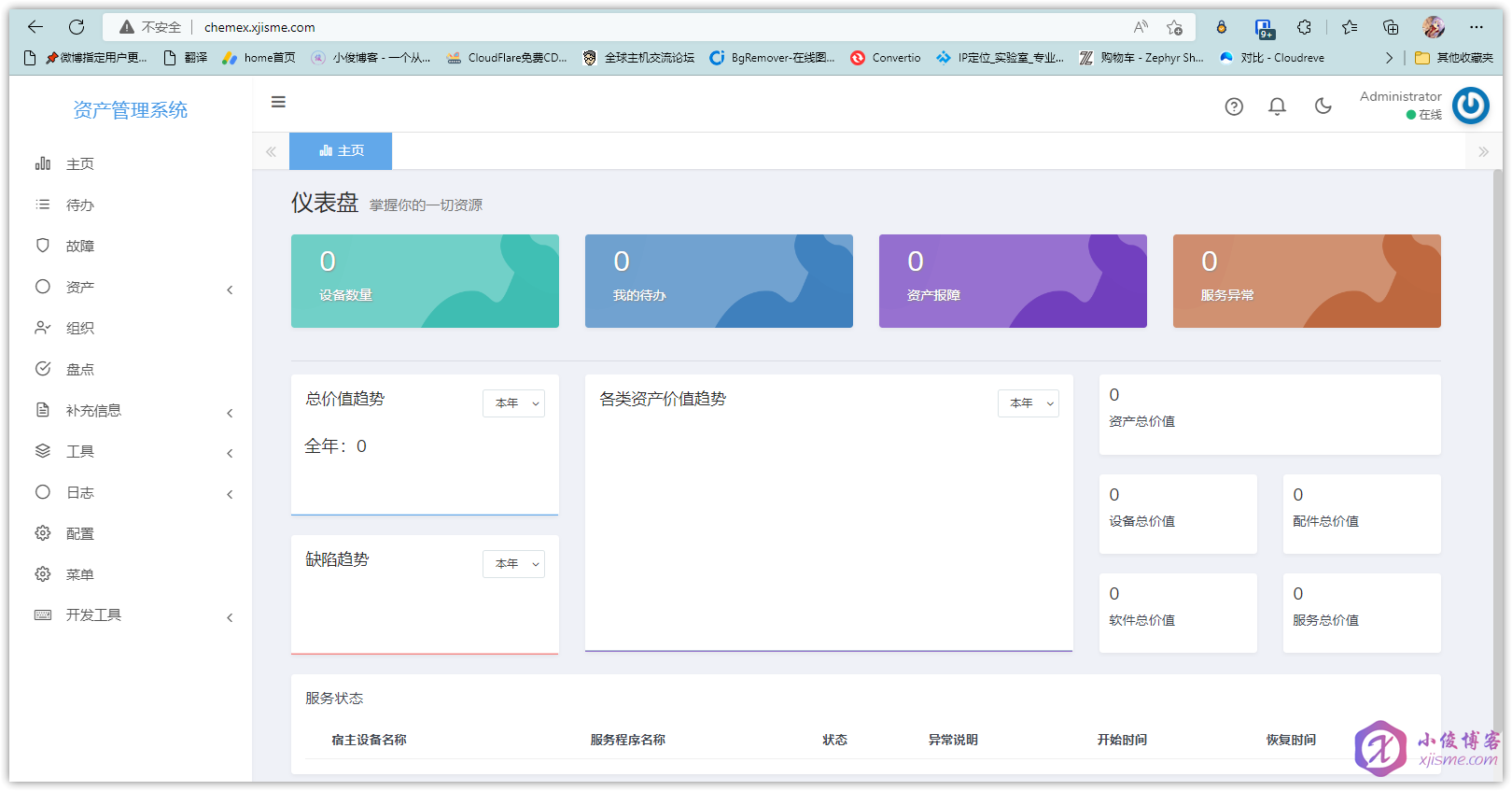 【实用的开源项目】使用云服务器部署Chemex,让软硬件资产的管理更加智能、高效!
