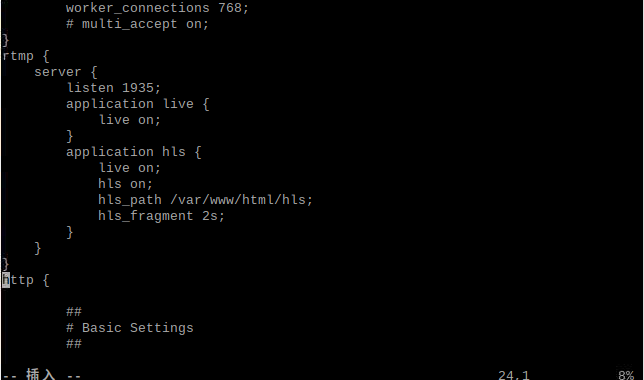 使用Nginx的Rtmp模块搭建一个流式媒体(直播)服务器并用Node.JS实现实时评论