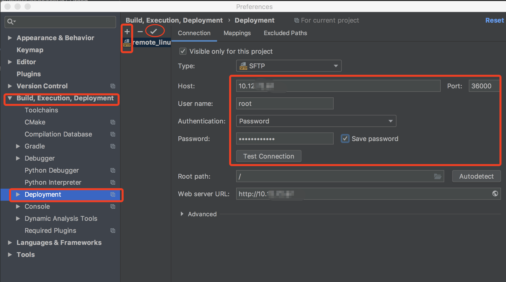 使用Clion优雅的完全远程自动同步和远程调试c++