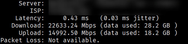 Debian 使用 Speedtest CLI 进行测速