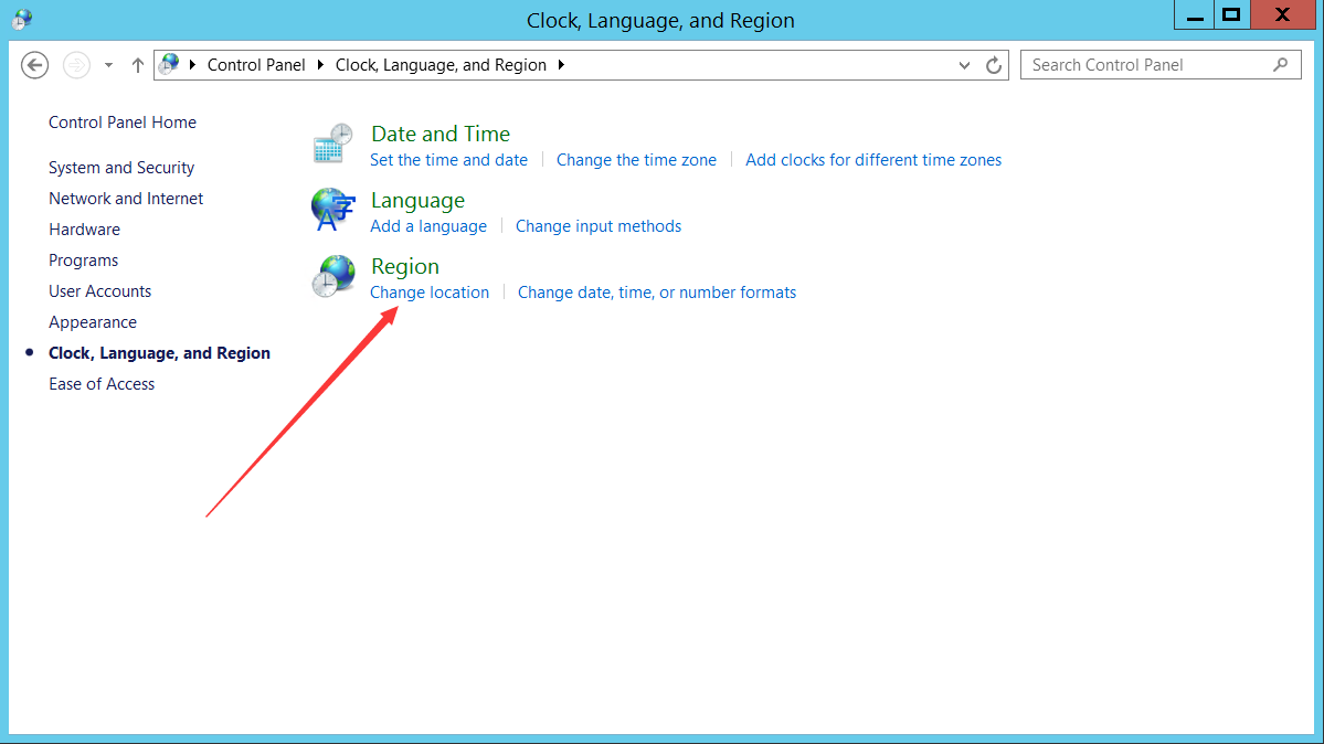 Windows Server 2012 英文版设置成简体中文语言