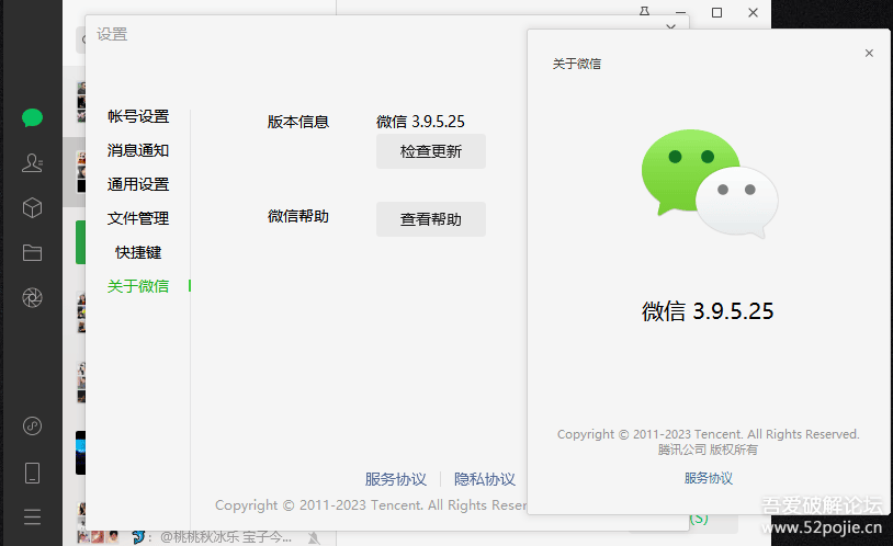 微信Windows版多开&消息防撤回正式版绿色版纯64位