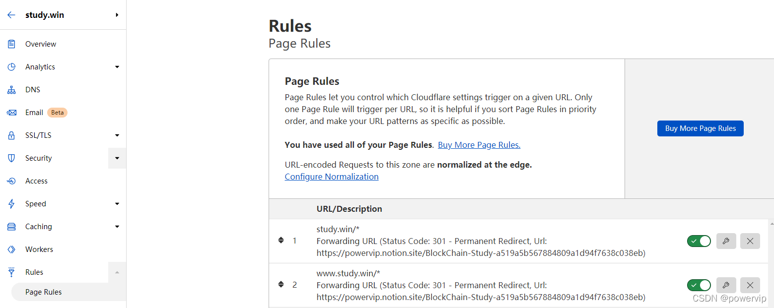 使用 Cloudflare 进行域名跳转(重定向)