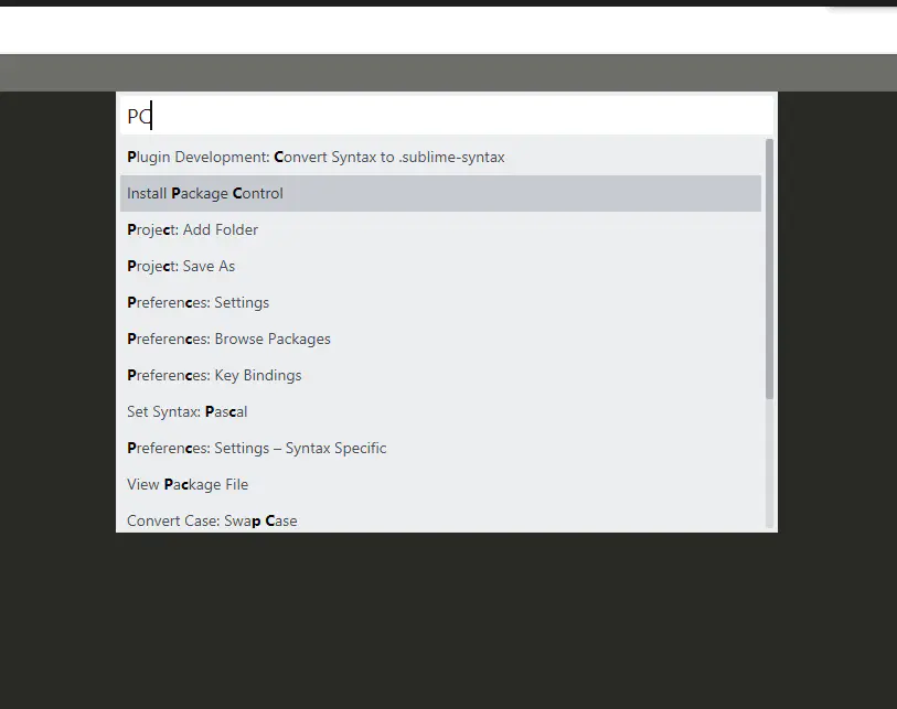 Sublime Text 3安装Json格式化插件